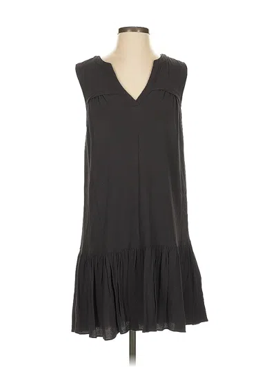 Pre-owned Jcrew Casual Dress In Black