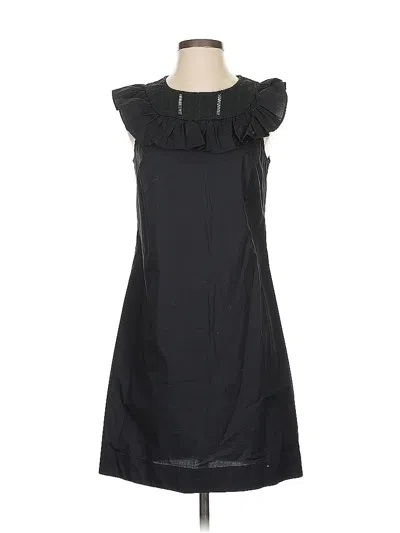 Pre-owned Jcrew Casual Dress In Black