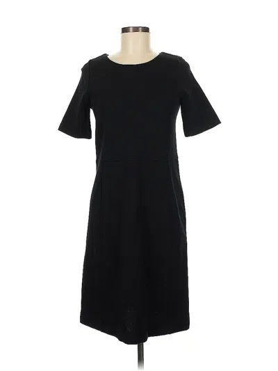 Pre-owned Jcrew Casual Dress In Black