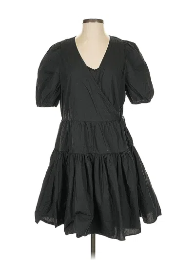 Pre-owned Jcrew Casual Dress In Black