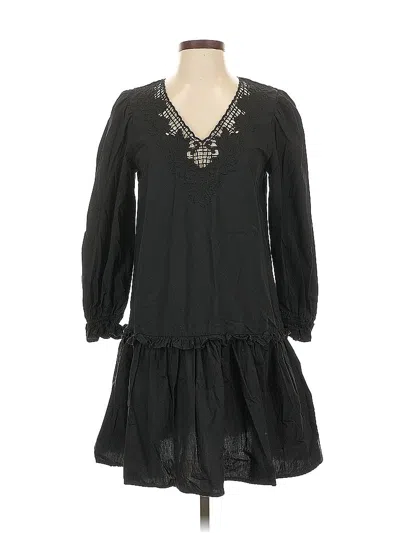 Pre-owned Jcrew Casual Dress In Black