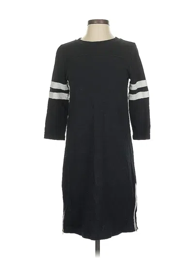 Pre-owned Jcrew Casual Dress In Black