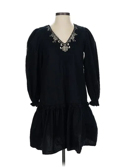 Pre-owned Jcrew Casual Dress In Black