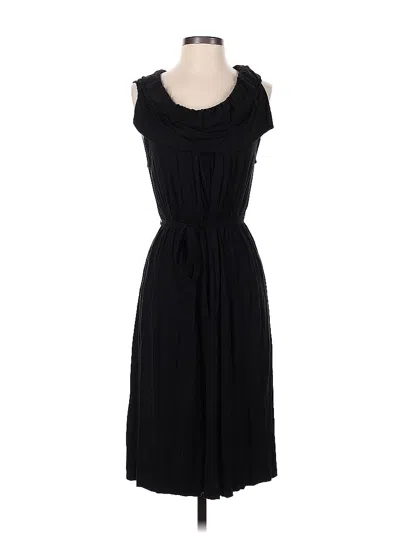 Pre-owned Jcrew Casual Dress In Black