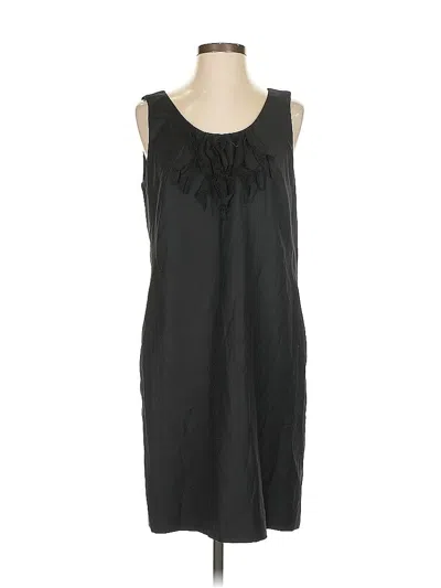 Pre-owned Jcrew Casual Dress In Black
