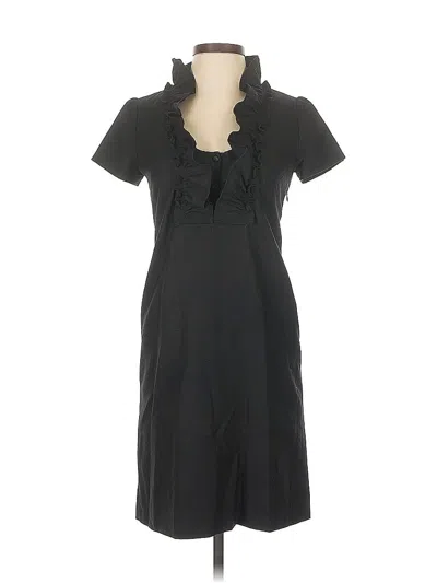 Pre-owned Jcrew Casual Dress In Black