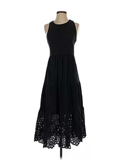 Pre-owned Jcrew Casual Dress In Black
