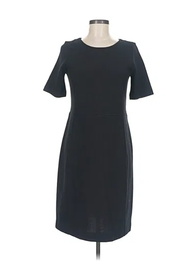 Pre-owned Jcrew Casual Dress In Black