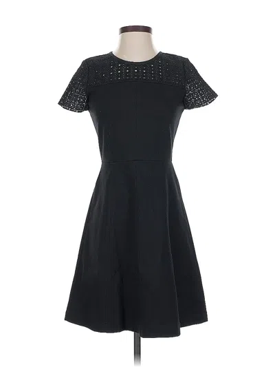 Pre-owned Jcrew Casual Dress In Black