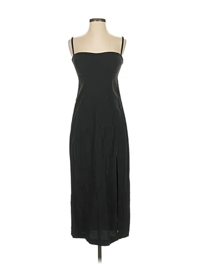 Pre-owned Jcrew Casual Dress In Black