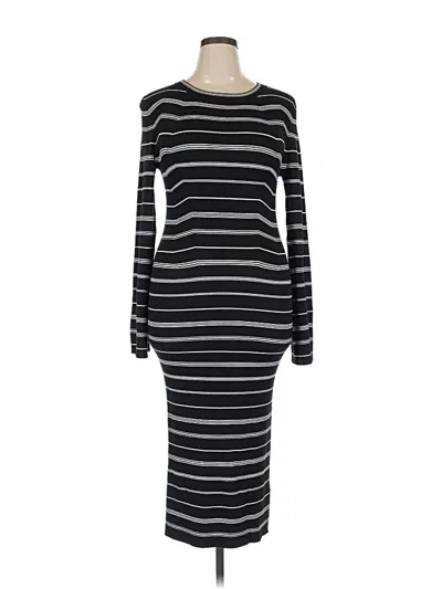 Pre-owned Jcrew Casual Dress In Black
