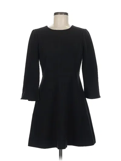 Pre-owned Jcrew Casual Dress In Black