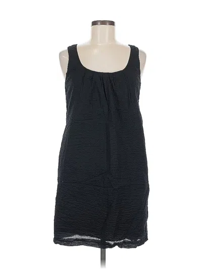 Pre-owned Jcrew Casual Dress In Black