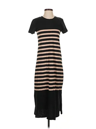 Pre-owned Jcrew Casual Dress In Black