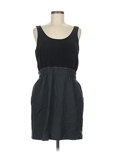 Pre-owned Jcrew Casual Dress In Black