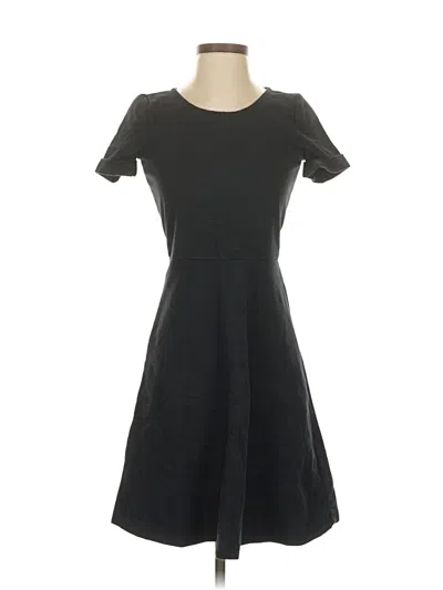 Pre-owned Jcrew Casual Dress In Black