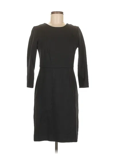Pre-owned Jcrew Casual Dress In Black
