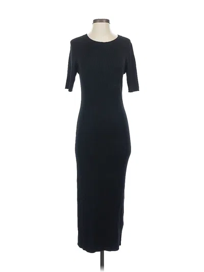 Pre-owned Jcrew Casual Dress In Black