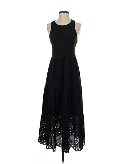 Pre-owned Jcrew Casual Dress In Black