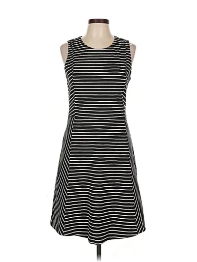 Pre-owned Jcrew Casual Dress In Black