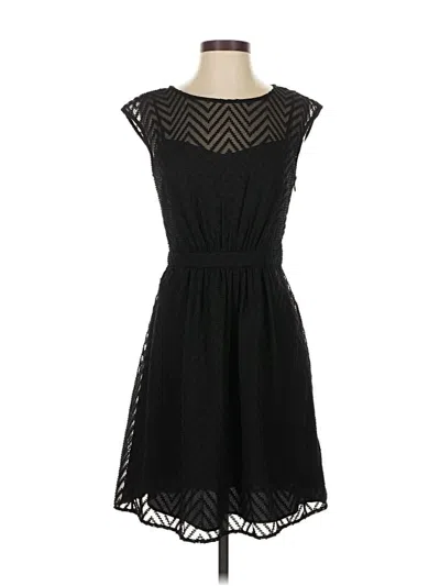 Pre-owned Jcrew Casual Dress In Black