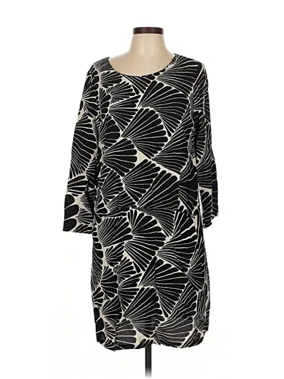 Pre-owned Jcrew Casual Dress In Black