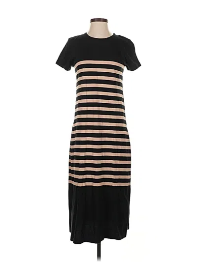 Pre-owned Jcrew Casual Dress In Black