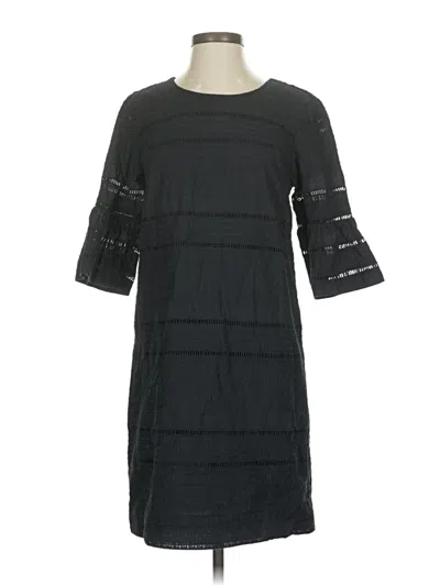 Pre-owned Jcrew Casual Dress In Black