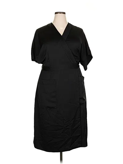 Pre-owned Jcrew Casual Dress In Black