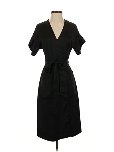 Pre-owned Jcrew Casual Dress In Black