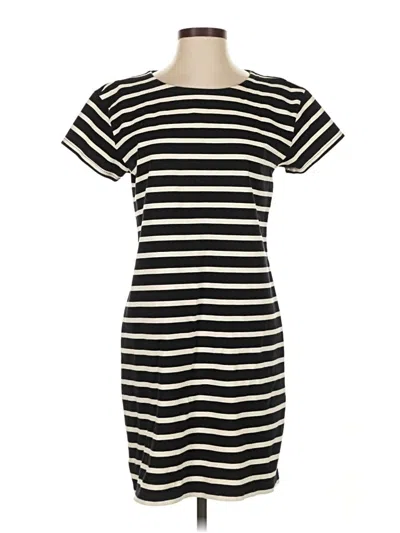 Pre-owned Jcrew Casual Dress In Black