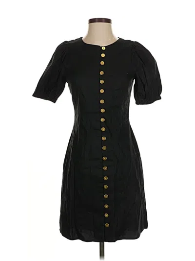 Pre-owned Jcrew Casual Dress In Black