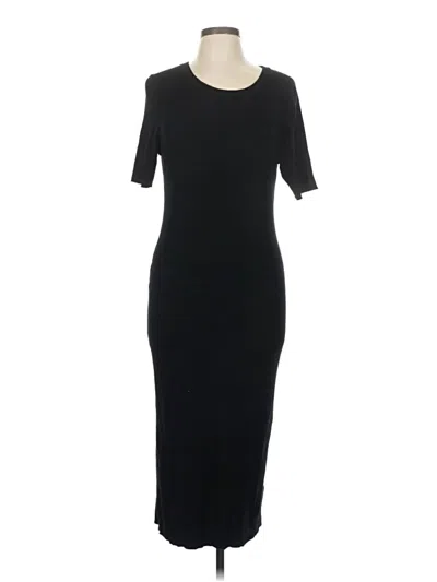 Pre-owned Jcrew Casual Dress In Black