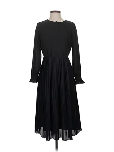 Pre-owned Jcrew Casual Dress In Black