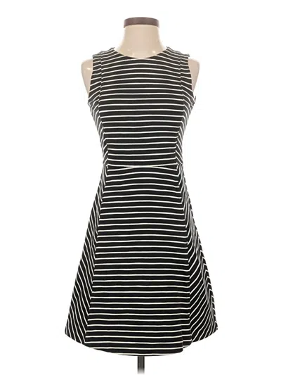 Pre-owned Jcrew Casual Dress In Black