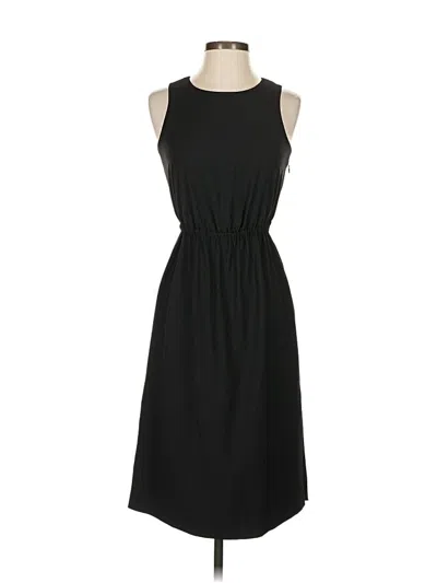 Pre-owned Jcrew Casual Dress In Black