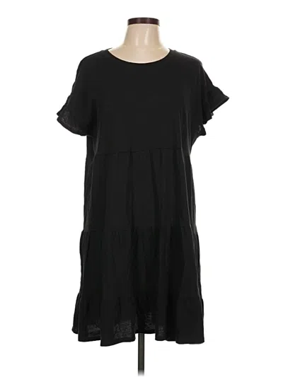 Pre-owned Jcrew Casual Dress In Black