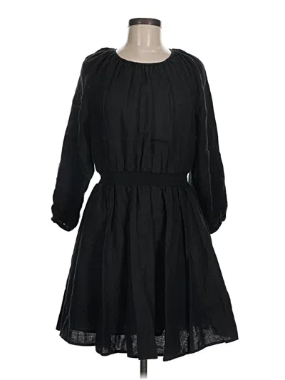 Pre-owned Jcrew Casual Dress In Black