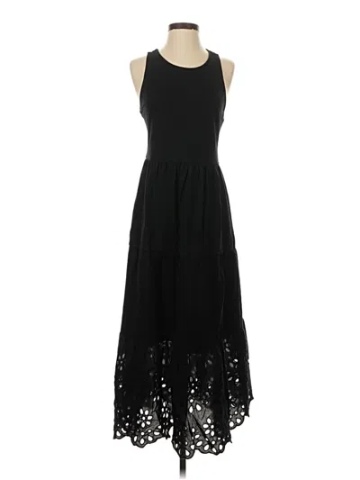 Pre-owned Jcrew Casual Dress In Black