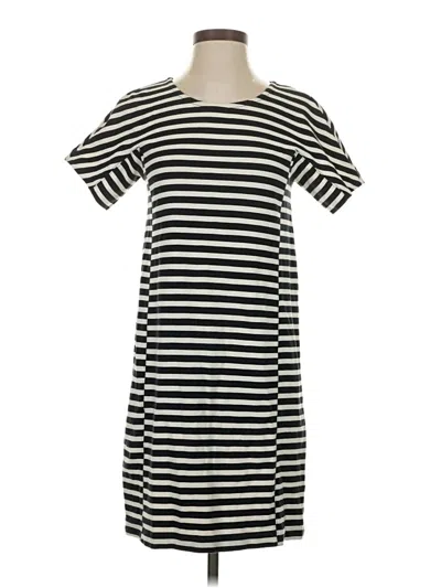 Pre-owned Jcrew Casual Dress In Black