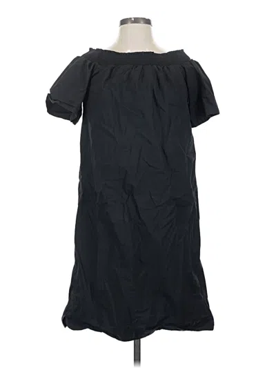 Pre-owned Jcrew Casual Dress In Black