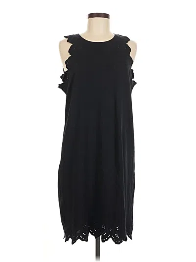 Pre-owned Jcrew Casual Dress In Black