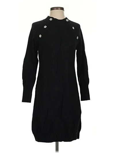 Pre-owned Jcrew Casual Dress In Black