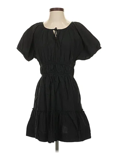 Pre-owned Jcrew Casual Dress In Black