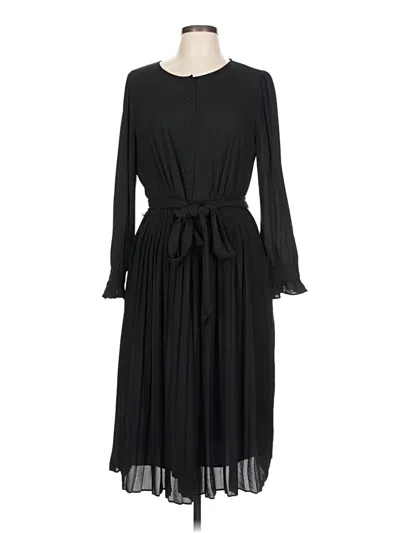 Pre-owned Jcrew Casual Dress In Black