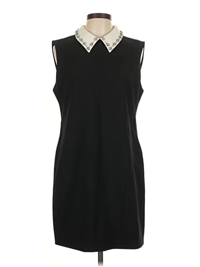 Pre-owned Jcrew Casual Dress In Black
