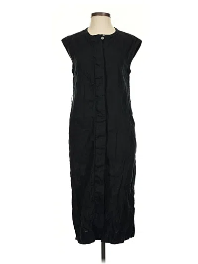 Pre-owned Jcrew Casual Dress In Black