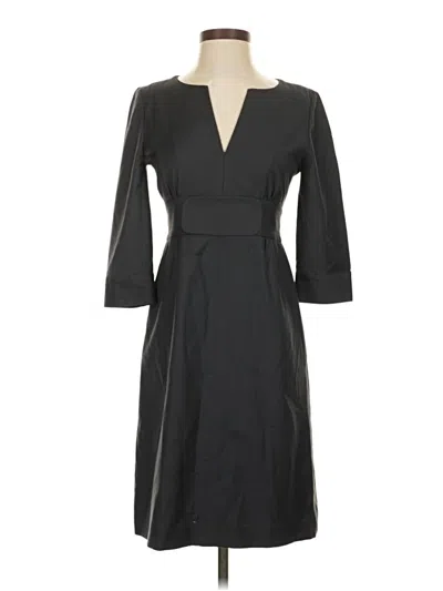 Pre-owned Jcrew Casual Dress In Black