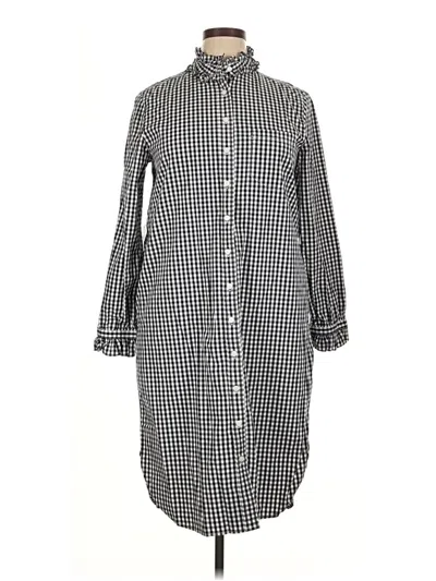 Pre-owned Jcrew Casual Dress In Black