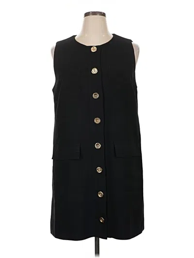 Pre-owned Jcrew Casual Dress In Black